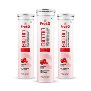 FresQ Biotin Effervescent Tablets